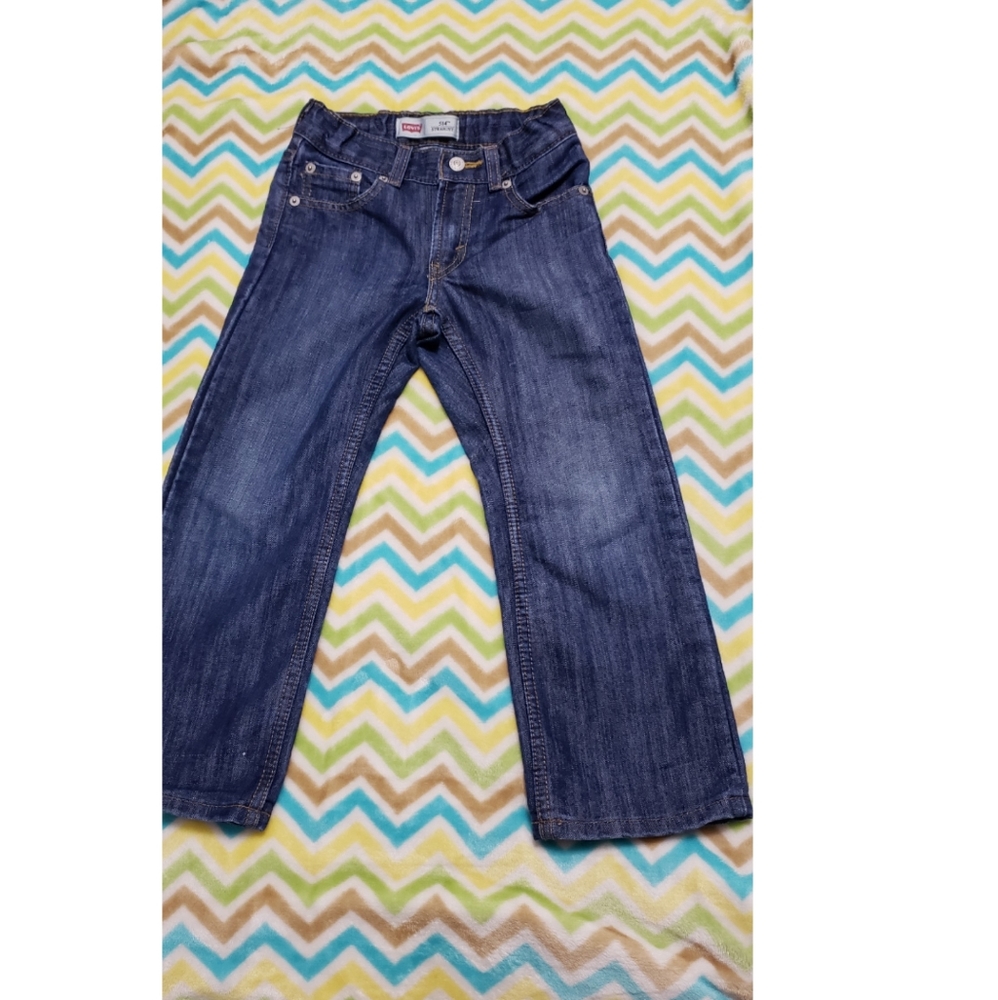 LEVI'S Skinny Fit Boys Denim Jeans 5 Reg